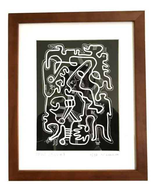 CORONA SERIES #7 PRINT