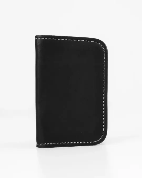 OGL Brave Horsehide Mid Wallet - Black