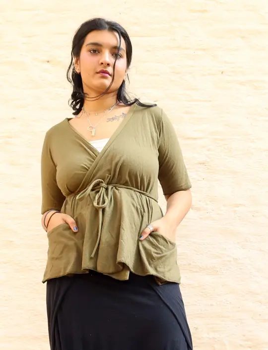Wrap Origami Shirt
