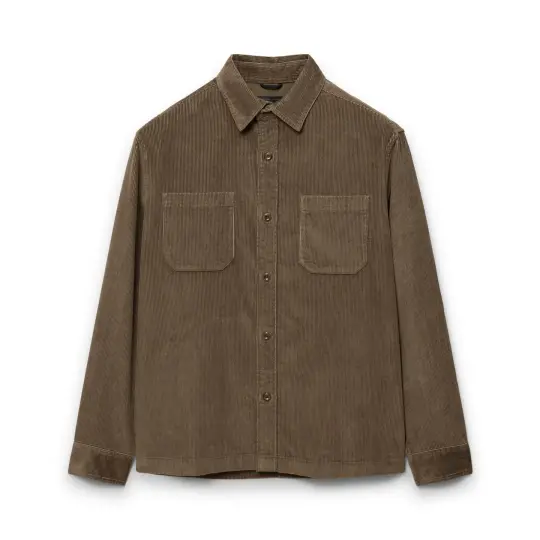 Corduroy Campus Standard Overshirt