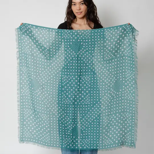 Big Honcho Bandana - Starry in Teal