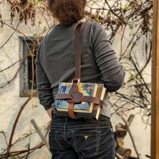 'The Brontë' | Signature Book Strap for the Romantic