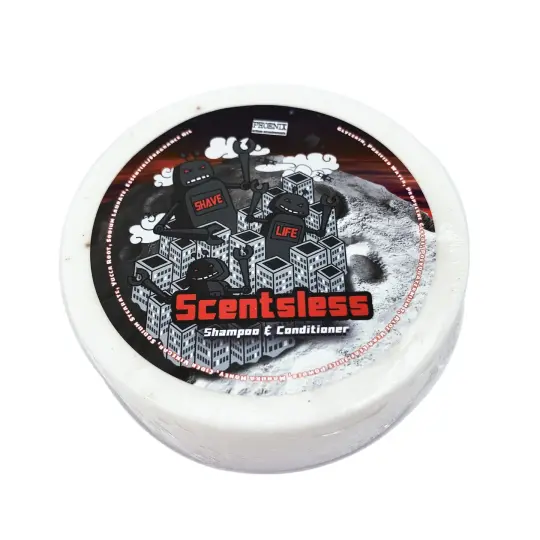 Scentsless Conditioning Shampoo Puck | The Nostalgic Scent Of Nothing | Fragrance Free!