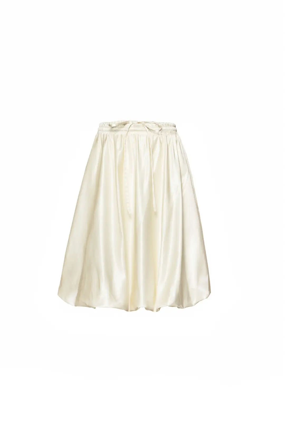 Off-White Balloon Knee-Length Skirt