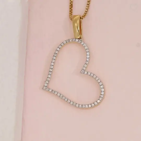 Genuine Heart Pendant Necklace