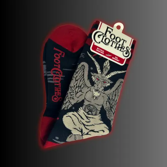 EVIL BAPHOMET SOCKS