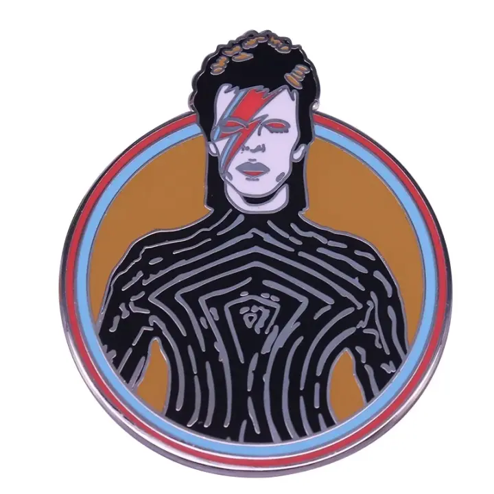Bowie inspired Fashion Design Badge