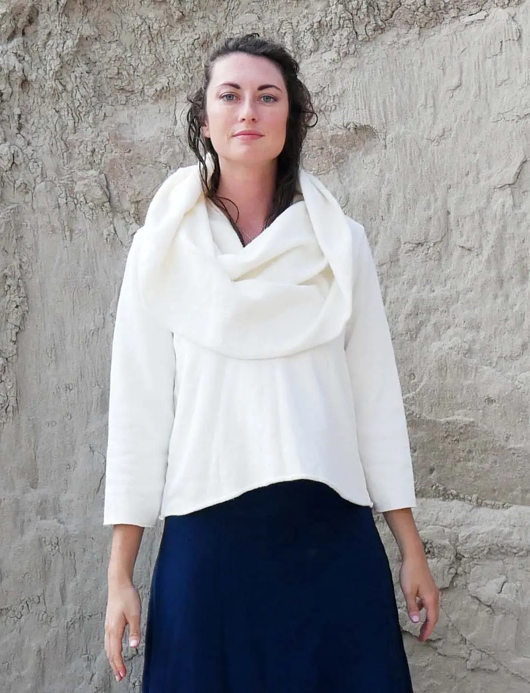 Super Cowl Ojai Cropped Shirt