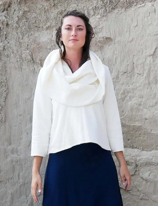 Super Cowl Ojai Cropped Shirt