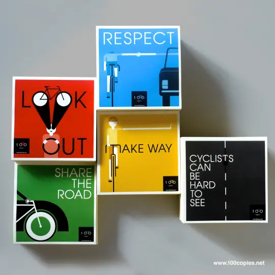 <b>Safe Cycling Sticker Set</b>