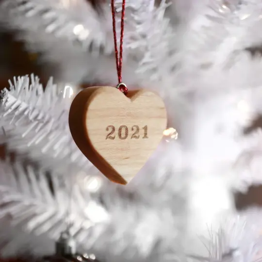Engraved 2021 Ornaments