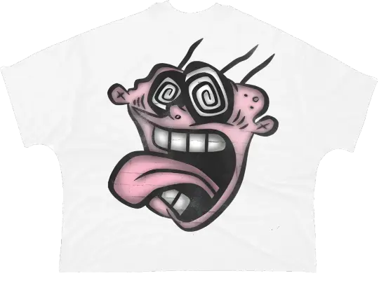 Ed Oversized Crop Top - Super Max Heavyweight Streetwear Essential