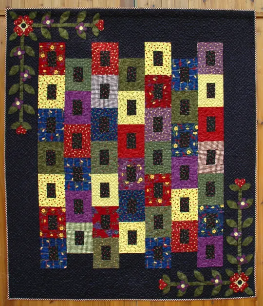 Flower Boxes 2 Quilt
