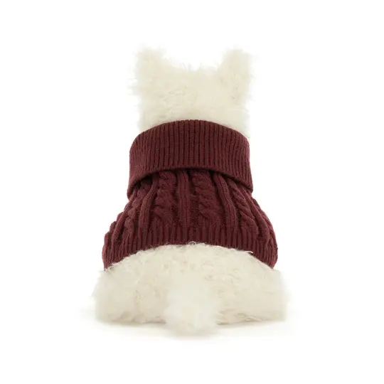 Munro Scottie Dog 'Winter Jumper'