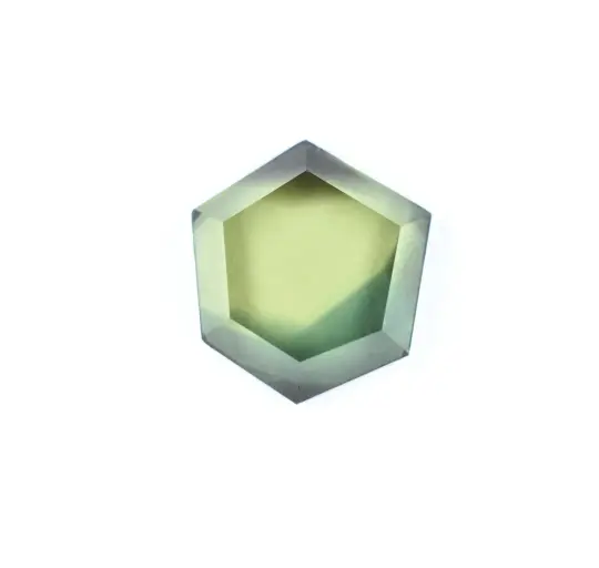 Australian Hex Portrait Sapphire 1.45ct 7.99x7.97x1.9mm S0002