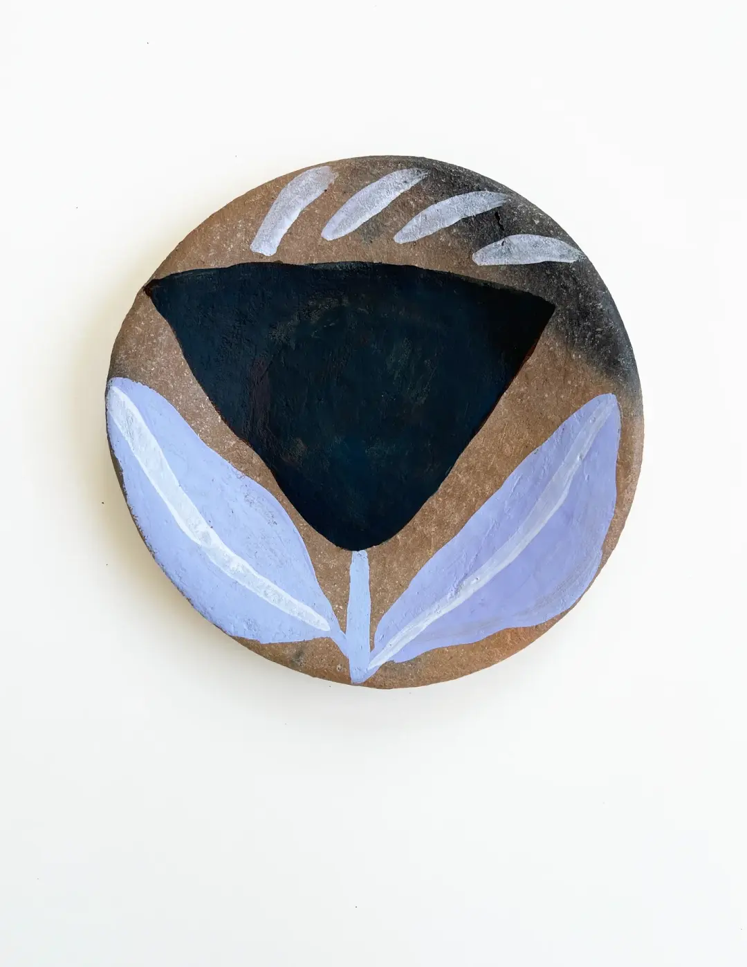 New Moon Tulip Art Hanging Plate