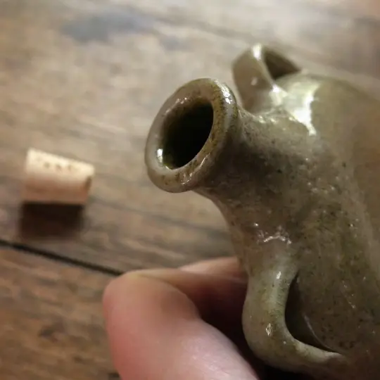 Salt Glaze Flask