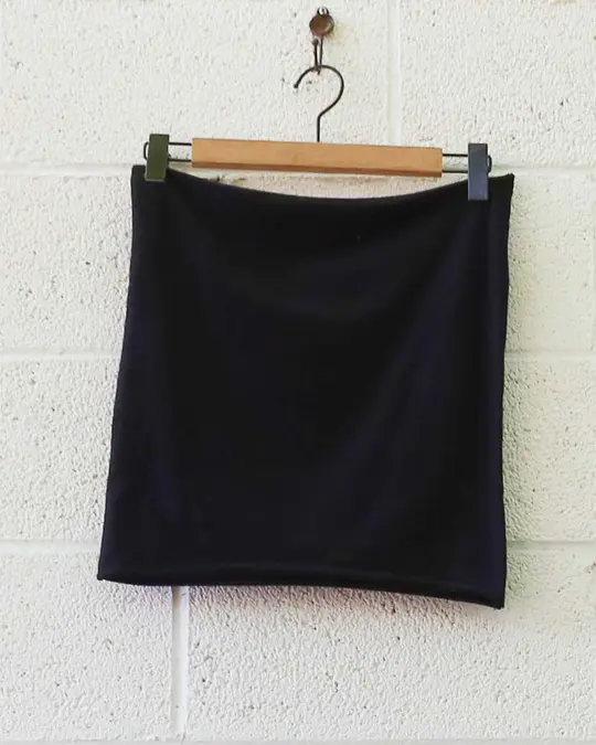 SALE - Tube Top / 2XL / Midnight / Stretch Cotton (7)
