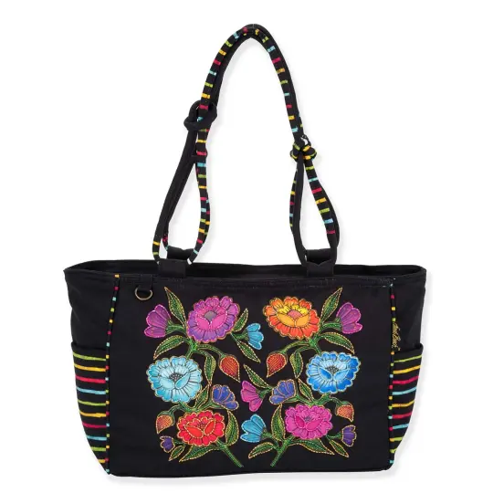 Flowers Vigne et Fleurs Shoulder Tote
