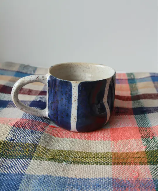 Striped Mug - Midnight