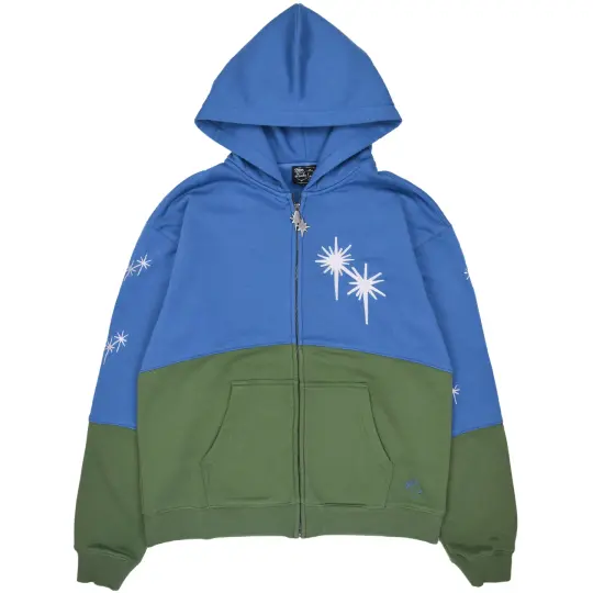 Twice as Many Stars Zip Up Hoodie
