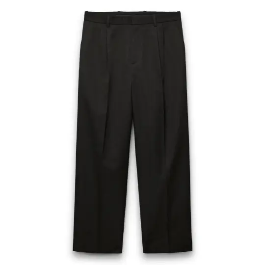 Wool Gabardine Bureau Trouser