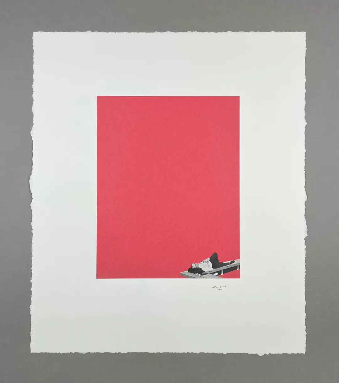 'powerNAP' Original Collage