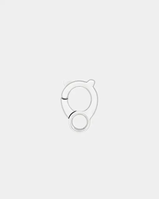 GOOD ART HLYWD Sister Clasp Size D - Sterling Silver