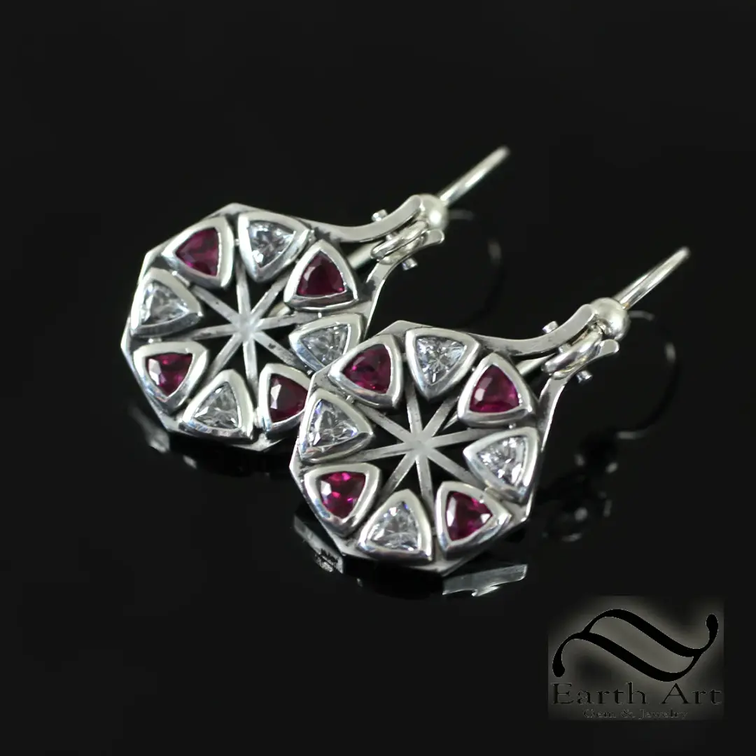 Umbrella Corp Earrings - Sterling or Gold