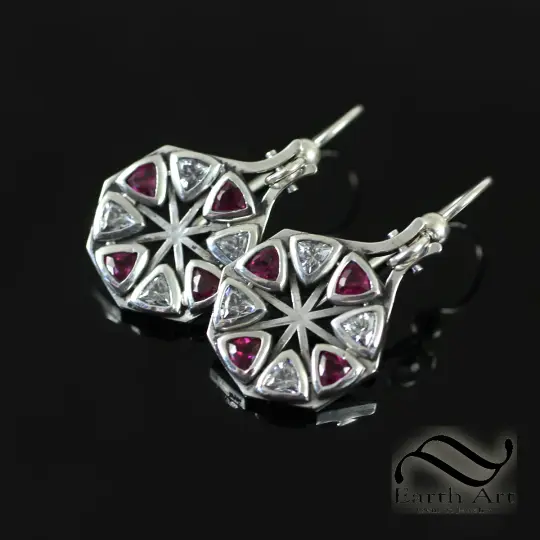 Umbrella Corp Earrings - Sterling or Gold