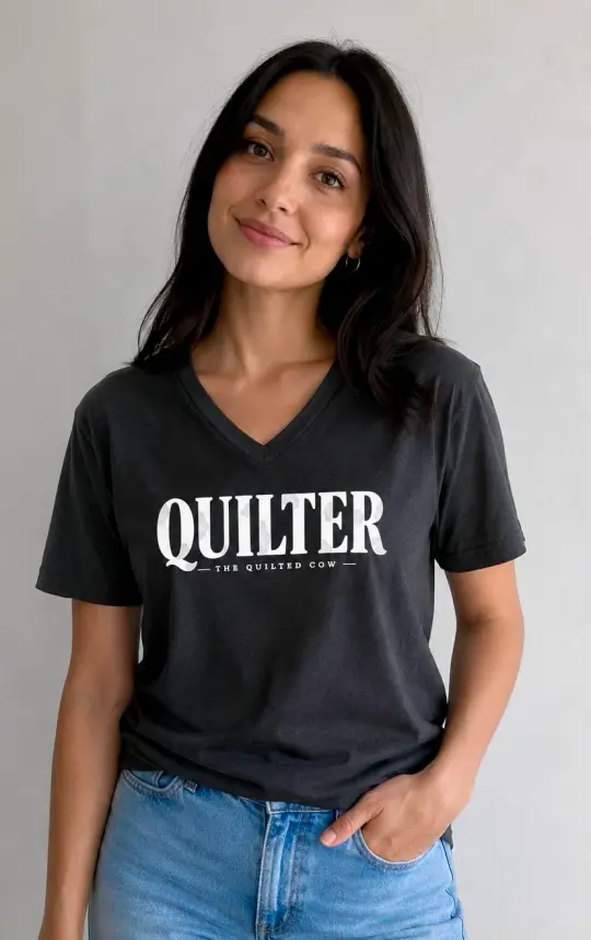 Quilter- The Quilted Cow Short Sleeve