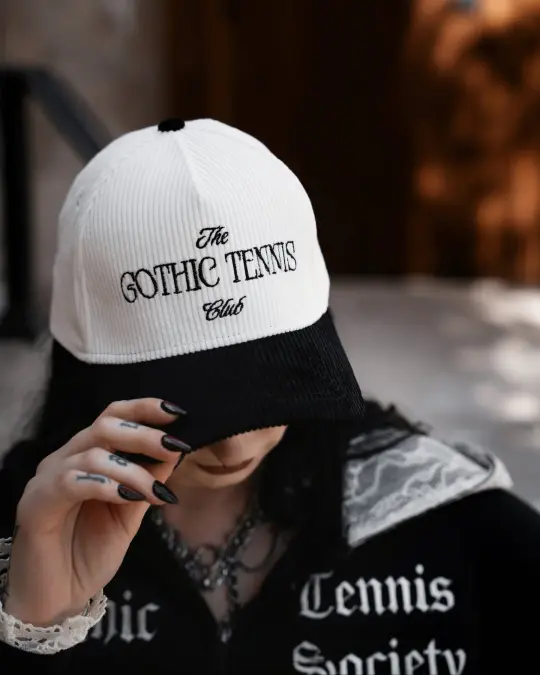 Gothic Tennis Club Corduroy Cap