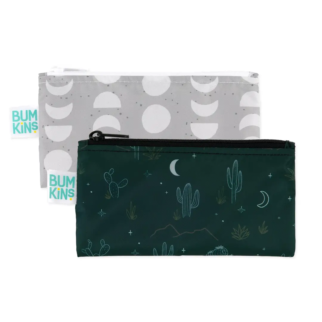 Reusable Snack Bag, Small 2 Pack: Desert Night