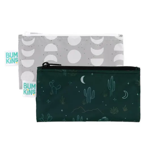 Reusable Snack Bag, Small 2 Pack: Desert Night