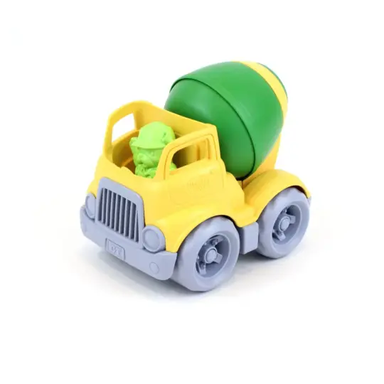 Mixer Construction Truck - Green / Yellow