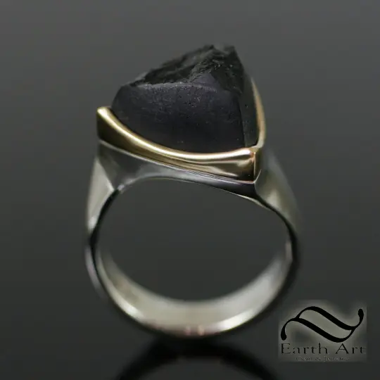 Counter Culture Black tourmaline Ring