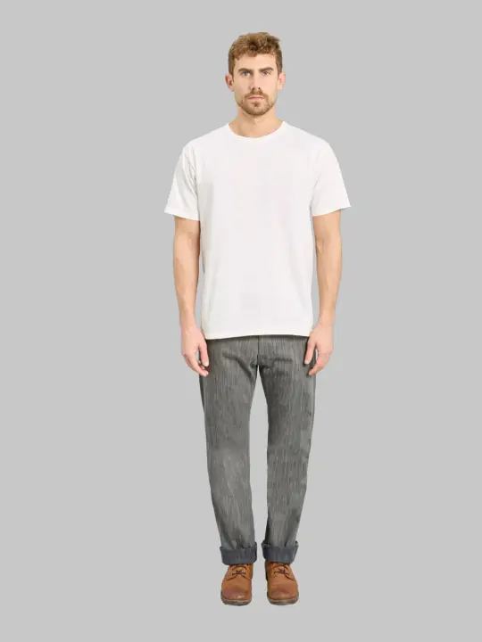 ONI Denim 275 20oz Awa Sumi x Awa Shoai Regular Straight Jeans