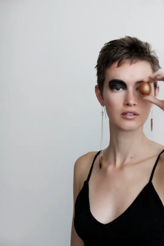 Space earrings