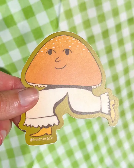 Happy Shroom Sticker