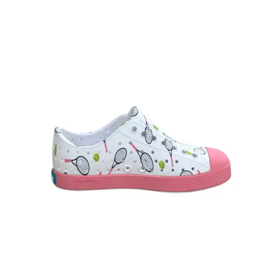 Jefferson Print Child Shell White / Parachute Pink / Tennis