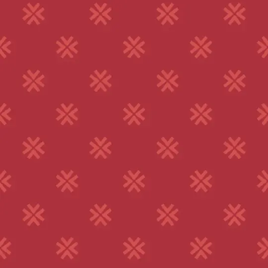Red Geometric from Orchard House