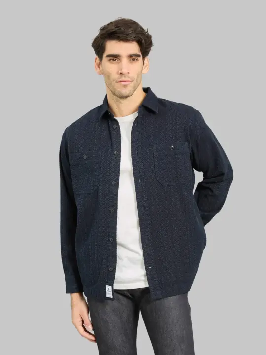 Momotaro Jeans MXLS1040 Sashiko Work Shirt