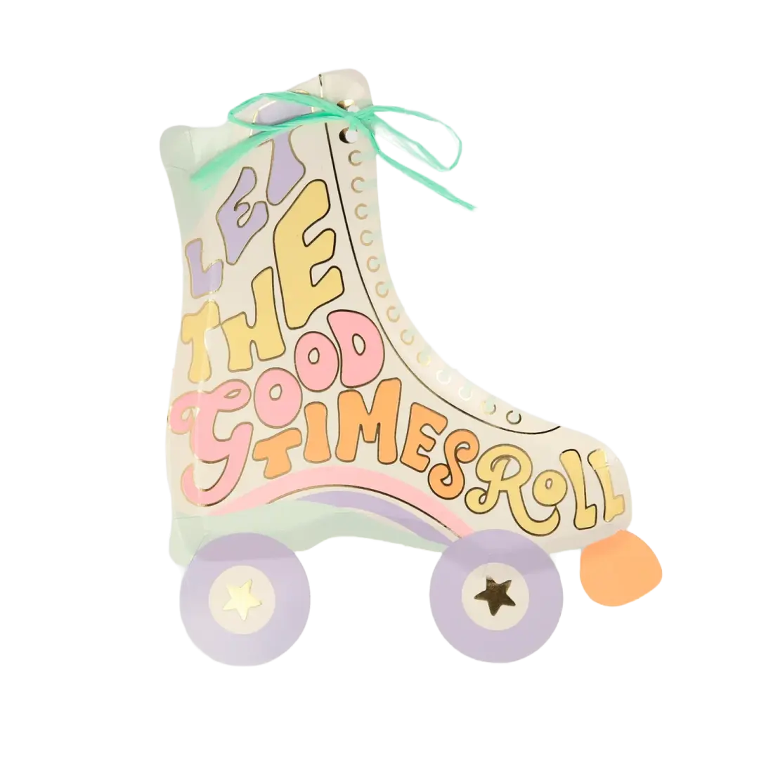 Meri Meri Roller Skate Plate