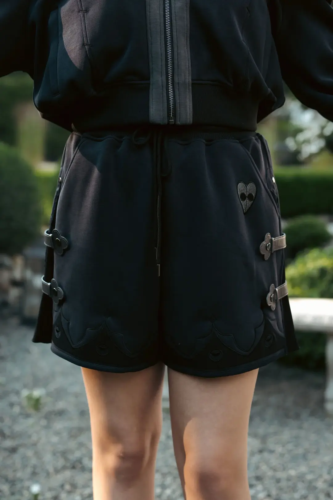 Plague Doctor Tracksuit Shorts (Limited Pre-Order)(ESD: September 20th - 30th, 2026)