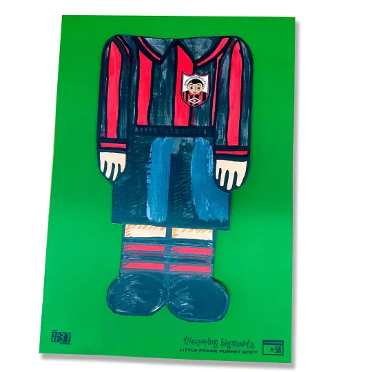 Timperley Bigshorts replica puppet body - Limited Edition