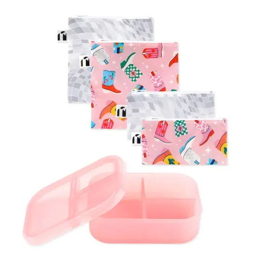 Lunchbox Legends 6-Piece Set: Disco Pink Jelly