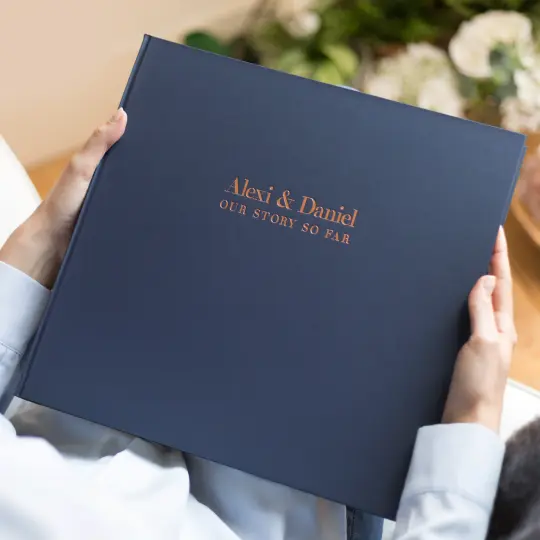 Bespoke and Handmade Photo Album - a Great Anniversary Gift
