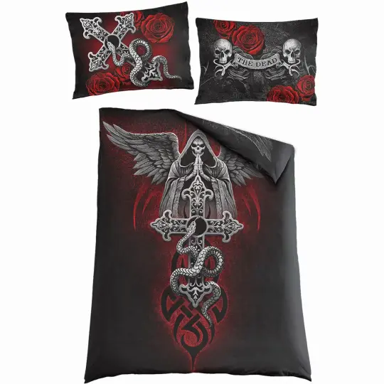 THE DEAD Single Duvet Cover + Pillow Case - Gothic Bedding Set