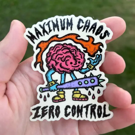 Maximum chaos sticker