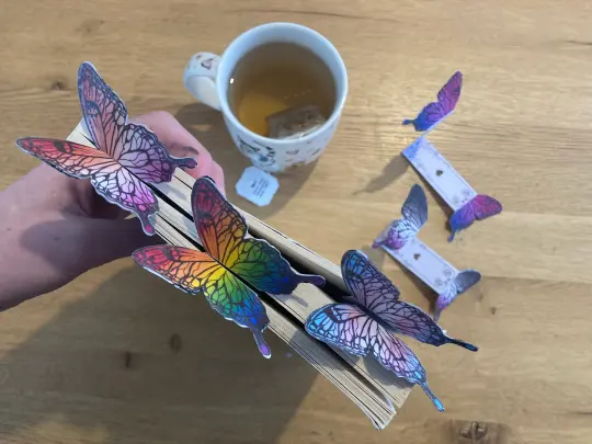 LGBT pride flag bookmarks
